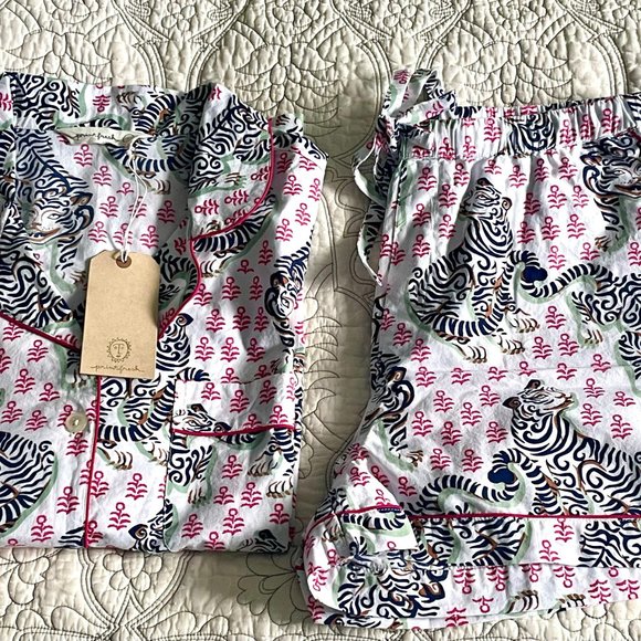 PrintFresh Bagheera pajama short set, size M, NWT. - Picture 3 of 5